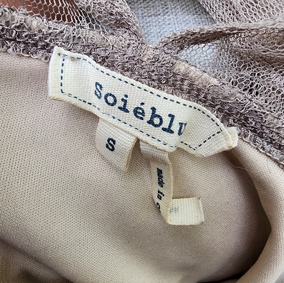 Stunning Long Sleeve Grey Soiéblu Dress - Picture 7 of 7